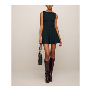 Reformation Black Sleeveless Dress